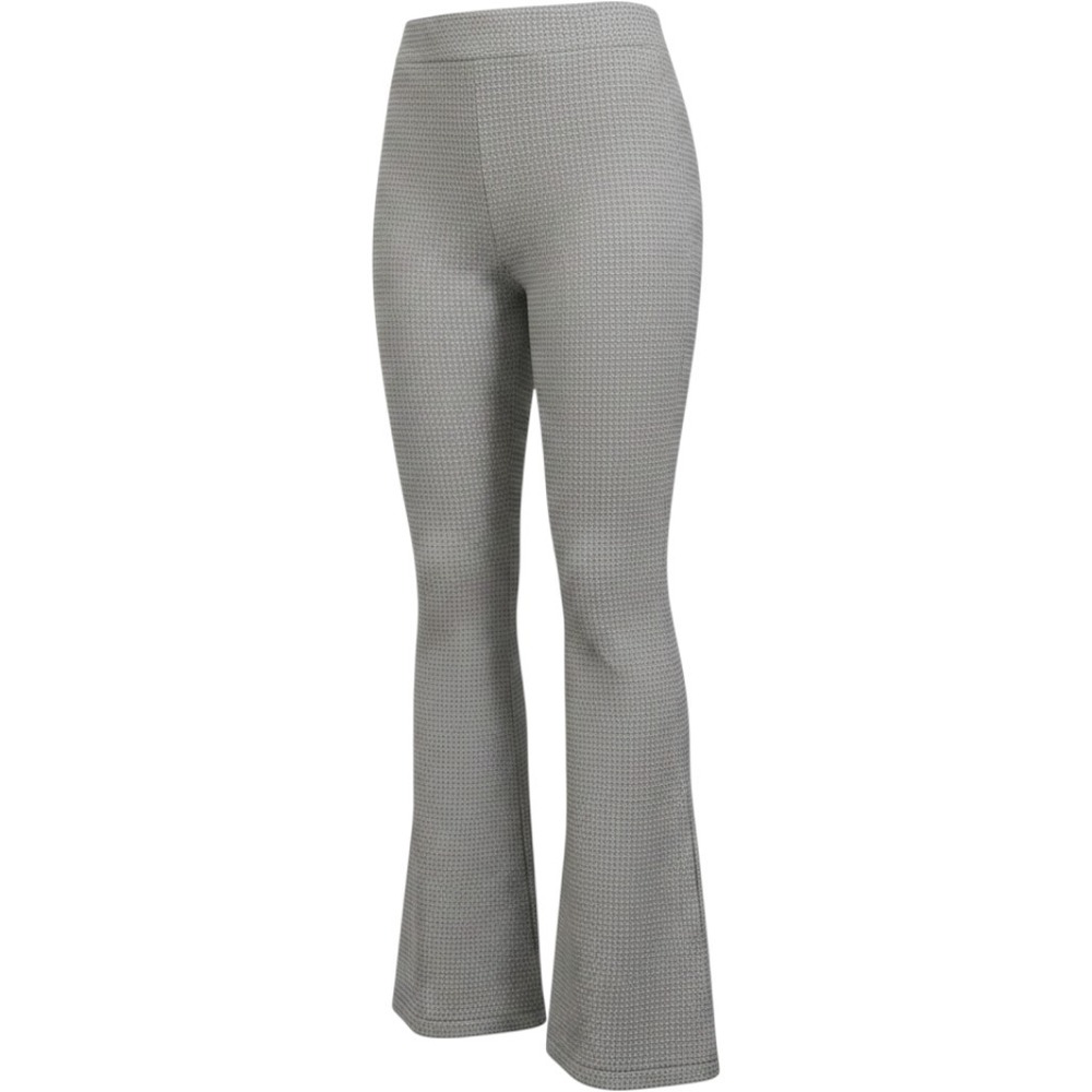 Aerie Waffle Knit Flare Pants Grey Thermal Loungewear - S Regular